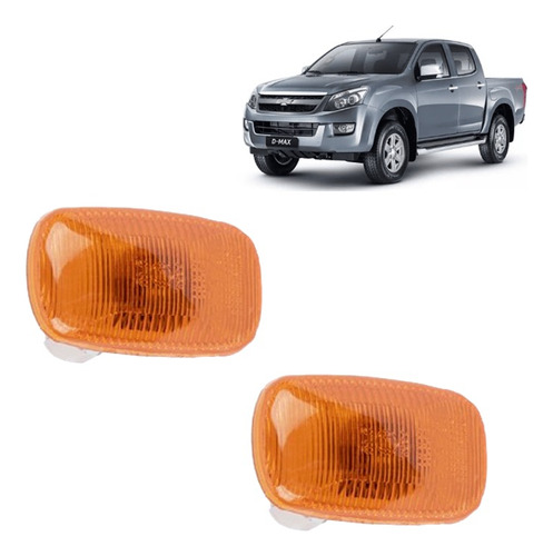 Intermitente Lateral (par) Para Chevrolet Dmax 2015/2021