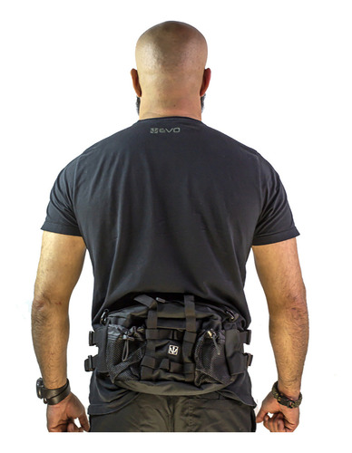 Bolsa Pochete Tático Multifunção Apex - Evo Tactical Cor Preto