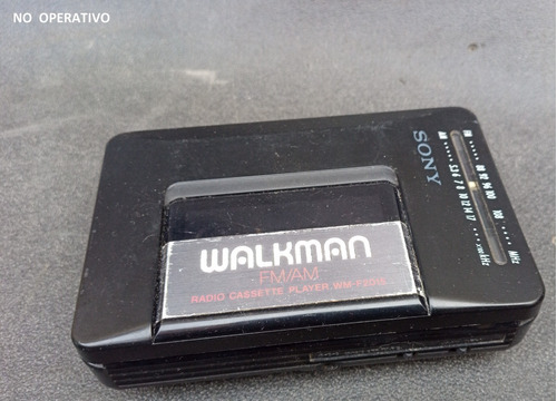 Psicodelia: Walkman F2015  Sony Negro No Funciona Dly