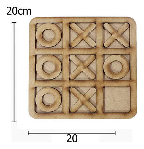 Juego De Mesa Gato Infantil De Madera 20cm