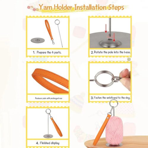 Soporte Portátil Para Hilo De Muñeca Soporte Para Hilo Para