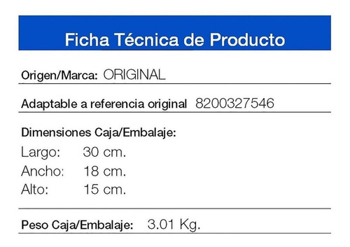 Imagen 2 de 10 de Crique Renault Megane Hasta 2005 C/caja Llave Tuerca 19 Mm