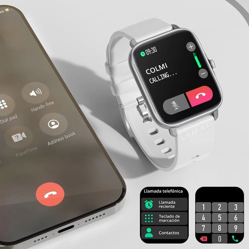 Llamada Bluetooth Reloj Inteligente Deportivo 1,69 Pulgadas
