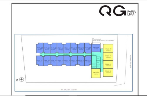 Qg Faria Lima 29m2 A 100m2 Do Metrô Faria Lima Na Planta