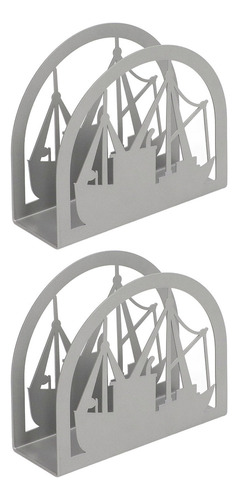 Servilletero Vertical Multiusos De Acero Inoxidable, 2 Unida