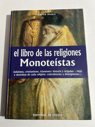 Libro El Libro De Las Religiones Monoteístas - Tapa Dura