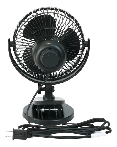 Ventilador Mainstays Escritorio C/ Clip De 2 Vel Oficina *sk Cantidad De Aspas 3 Estructura Negro Aspas Negro Diámetro 6 Material De Las Aspas Plástico