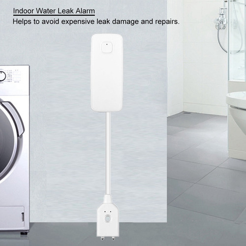 Sensor De Inundação De Água Sem Fio Wifi Inteligente Alarme
