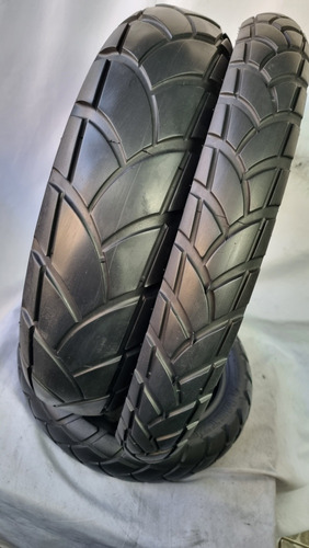 Par De Pneu Michelin 150/70 17 E 90/90 21 Original Usado 