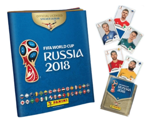 Album Mundial Rusia 2018 + 50 Sobres
