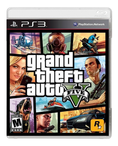 Grand Theft Auto V - Playstation 3 Ps3 - Físico - Xuruguay