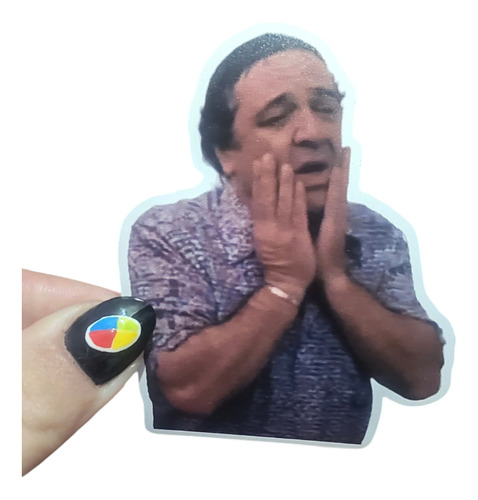 Sticker Vinilo Esperando La Carroza