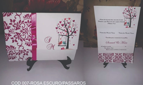 Imagem 9 de 10 de 50 Convites (casamento, Aniversário, Comemorações, Chás)