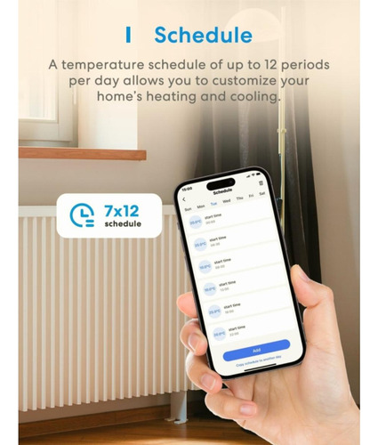 Meross Driver De Temperatura Inteligente Termostato Para