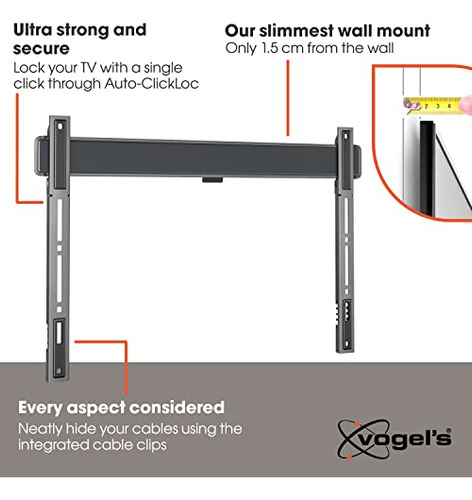 Soporte De Pared Para Tv Tvm 5605 De Vogel's, Extremadamente
