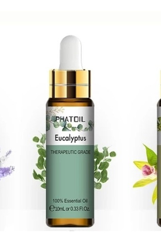 Aceite Esencial Eucalipto Phatoil  100% Puro  Orgánico 10 Ml