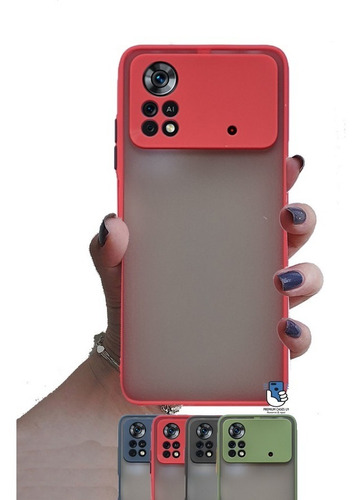 Protector Case Rígida Esmerilada Para Xiaomi Poco X4 Pro 5g
