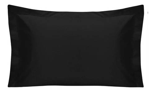 Jogo De Cama 600 Fios 100% Algodão Egípcio Solteiro King Cor Preto