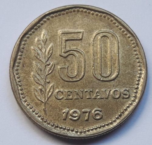 * Argentina. 50 Centavos. Año 1976. Excelente Estado