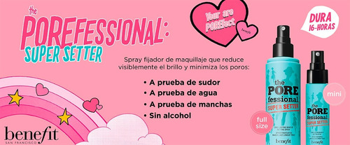 Fijador De Maquillaje Mini | The Porefessional Benefit 30ml