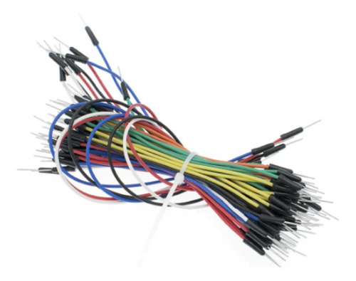 Juego De Cables Para Protoboard 65 Unidades