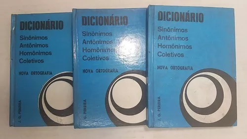 LIVRO - dicionário de sinônimos e antônimos - Editora g