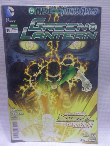 Green Lantern Vol.16 Tercera Armada Dc Comic´s Televisa 2013
