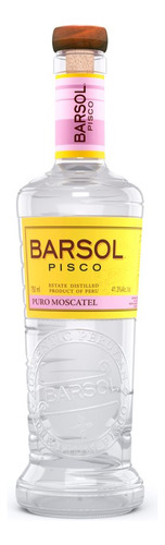 Pisco Barsol Moscatel 750 Ml Origen PerĂș