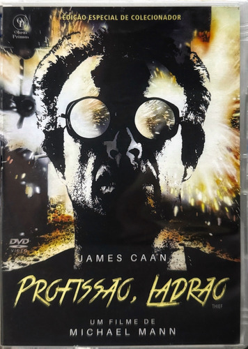 Dvd Profissão Ladrão - Obras Primas Do Cinema - Michael Mann