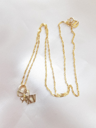 Dije Y Cadena Oro 10k Ideal Para Xv Años
