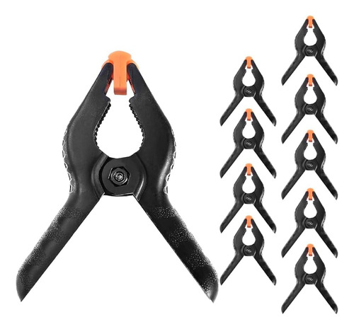 10 Pcs Abrazadera De Resorte En A,