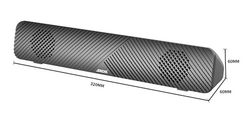 Sada V-108 3.5mm Alto-falante Com Fio Enhanced Bass Subwoofe