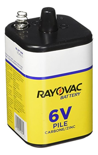 Rayovac 944-2r: Batería De Linterna De Servicio Pesado De 6 