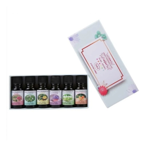 Imagen 4 de 6 de Pack 6 Esencias Para Difusor Humidificador Aceite Esencial
