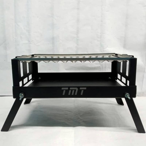 Parrillera Grill Para Camping De Acero Inoxidable Tmt