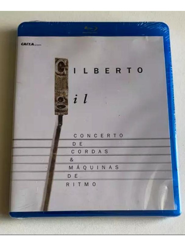 Blu-ray Gilberto Gil Concerto De Cordas E Máquinas De Ritmo