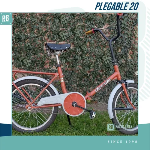 Horquilla Bicicleta Plegable 20 Acero Cromada Racer