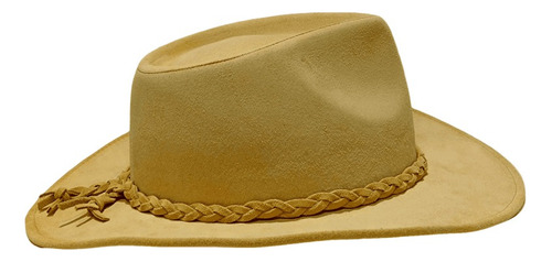 Sombrero Australiano Cuero Nobuk