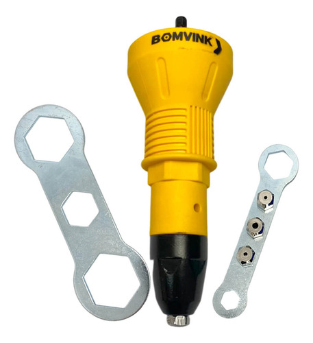 Bomvink BOM-5660 Pneumático 3 Bicos Amarelo