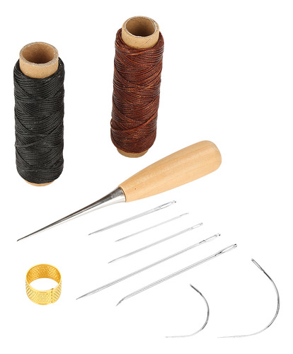 Conjunto De Tricô, Kit De Costura, Fio Encerado, Fio, Agulha