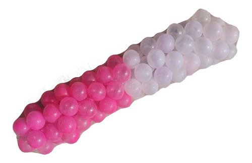 Pelota Para Alberca Transparentes Y Rosas!!