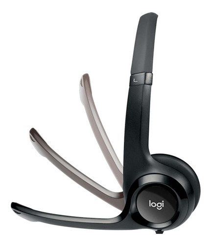 Audífonos Logitech H390 Control de Volumen, USB, Color Negro
