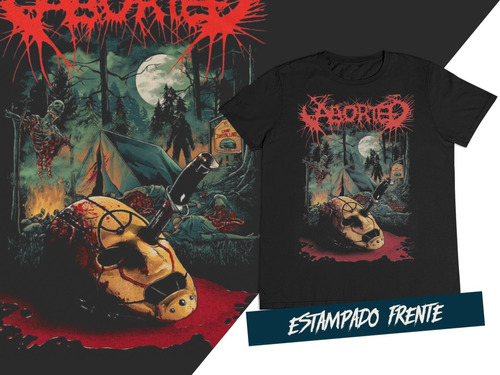 Camiseta Brutal Death Metal Deathgrind Aborted C12