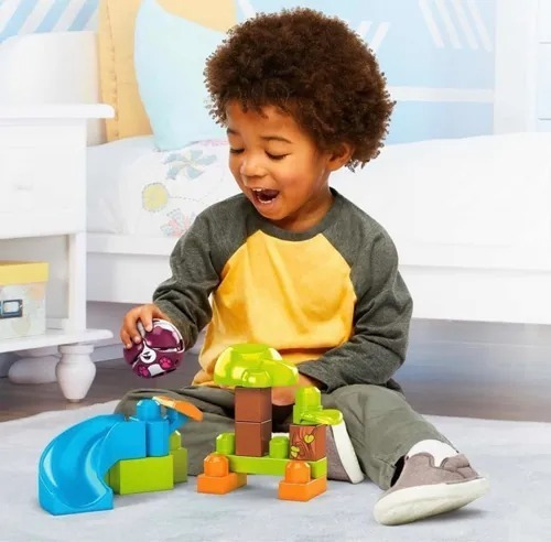 Tobogan De Panda 14 Pz First Builders Mega Bloks Panda Slide