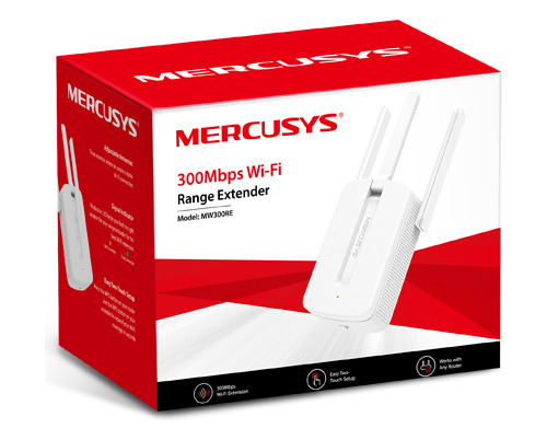 Extensor De Alcance Wi-fi Mercusys Mw300re 300mbps 2.4ghz