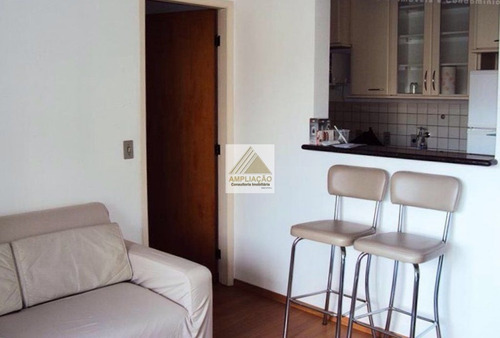 Imagem 15 de 15 de Apartamento 1 Dormitório, 1 Suíte, 1 Vaga, Mobiliado, Pronto Para Morar, No Morumbi. - Py2374