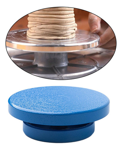 Roda De Bandagem Para Mesa Giratória De Bolo De 11cm Azul