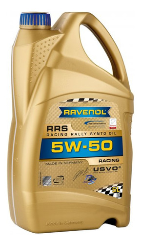 Aceite 5w50 Rrs Full Sintético Ravenol 5 Litros