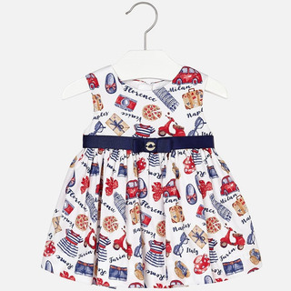 Mayoral Vestido Corazones Bebe Ni/ña 2M-18M
