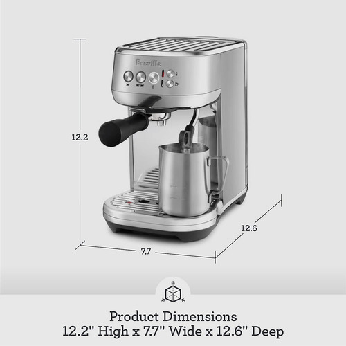 Cafetera Breville Bambino Plus, Acero Inoxidable
